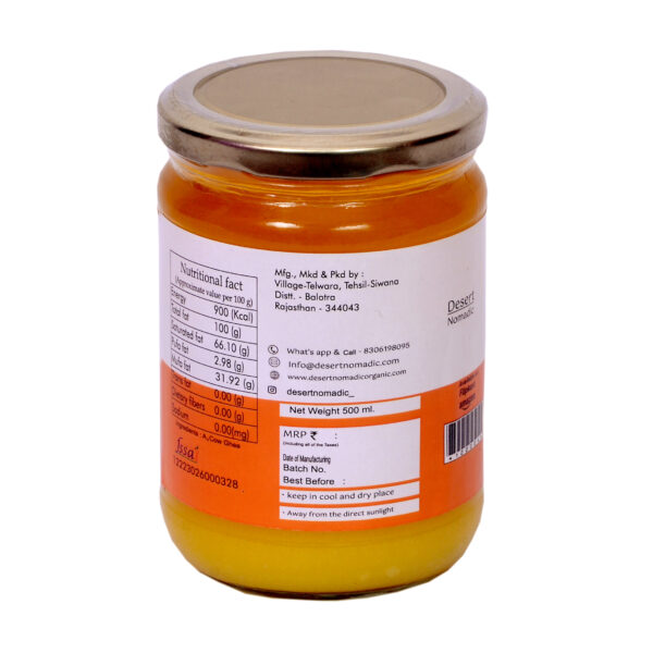 A2 Desi Tharparkar Cow Ghee (1 Ltr) - Image 4